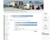 Tablet Screenshot of conqn.org.ar
